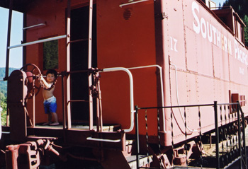 Playing with the Caboose
