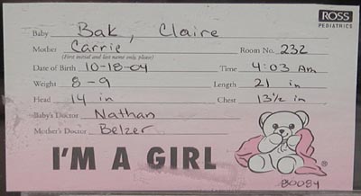 Claire Nicole Bak