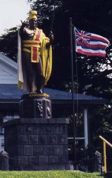 King Kamehameha on The Big Island