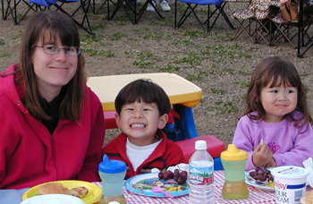 Our First Camping Meal