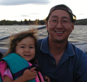 Natalie's First Boat Ride