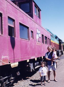 That Caboose is What We Rode In