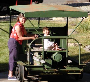 Checking Out a Really Ancient Train
