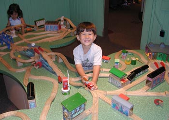 Train Layout in the Museum