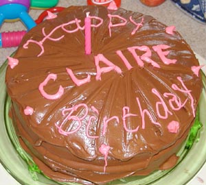 Claire is One!!!!