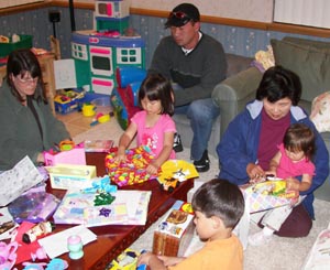 Opening MORE presents